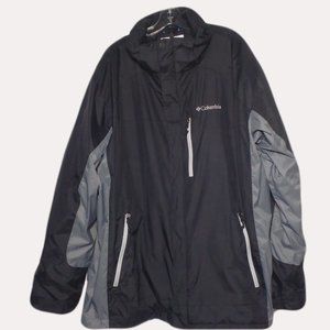 Columbia Men's Interchange Black Jacket Size XXL